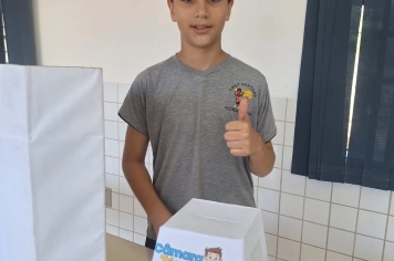 Foto - Dia de votação - Câmara Júnior 2026