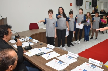 Foto - CERIMÔNIA DE POSSE DA CÂMARA JÚNIOR 2026