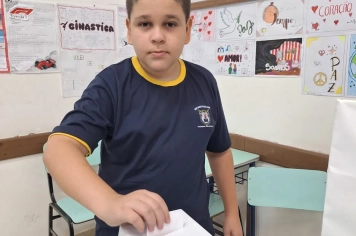 Foto - Dia de votação - Câmara Júnior 2026