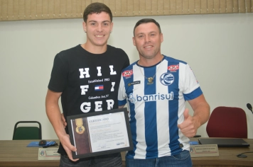 Foto - HOMENAGEM À DESPORTISTAS