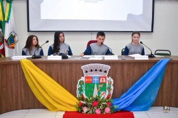 Foto - CERIMÔNIA DE POSSE DA CÂMARA JÚNIOR 2026