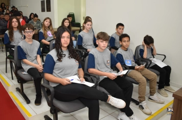 Foto - CERIMÔNIA DE POSSE DA CÂMARA JÚNIOR 2026