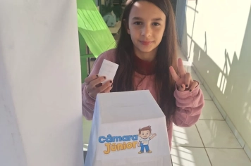 Foto - Dia de votação - Câmara Júnior 2026