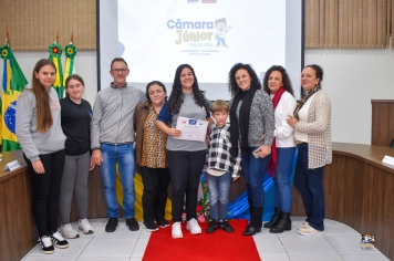 Foto - CERIMÔNIA DE POSSE DA CÂMARA JÚNIOR 2026