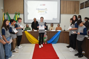 Foto - CERIMÔNIA DE POSSE DA CÂMARA JÚNIOR 2026