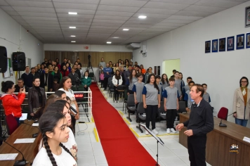 Foto - CERIMÔNIA DE POSSE DA CÂMARA JÚNIOR 2026