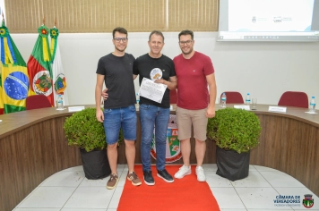Foto - Inauguração 3ª etapa - Troféu Paineiras - Troféu Vereador 