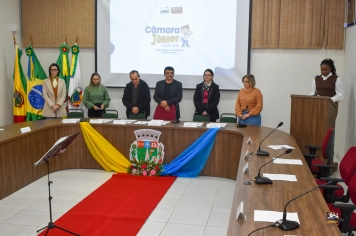 Foto - CERIMÔNIA DE POSSE DA CÂMARA JÚNIOR 2026