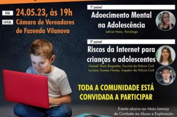 Foto - Evento: I Simpósio Cuidados com as crianças e adolescentes na atualidade.