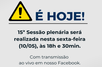 É HOJE!