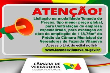 AVISO DE LICITAÇÃO