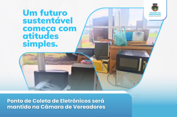 COLETA DE LIXO ELETRÔNICO
