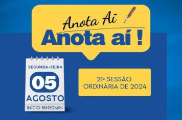 Convite para sessão ordinária