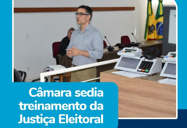 CÂMARA SEDIA TREINAMENTO ELEITORAL