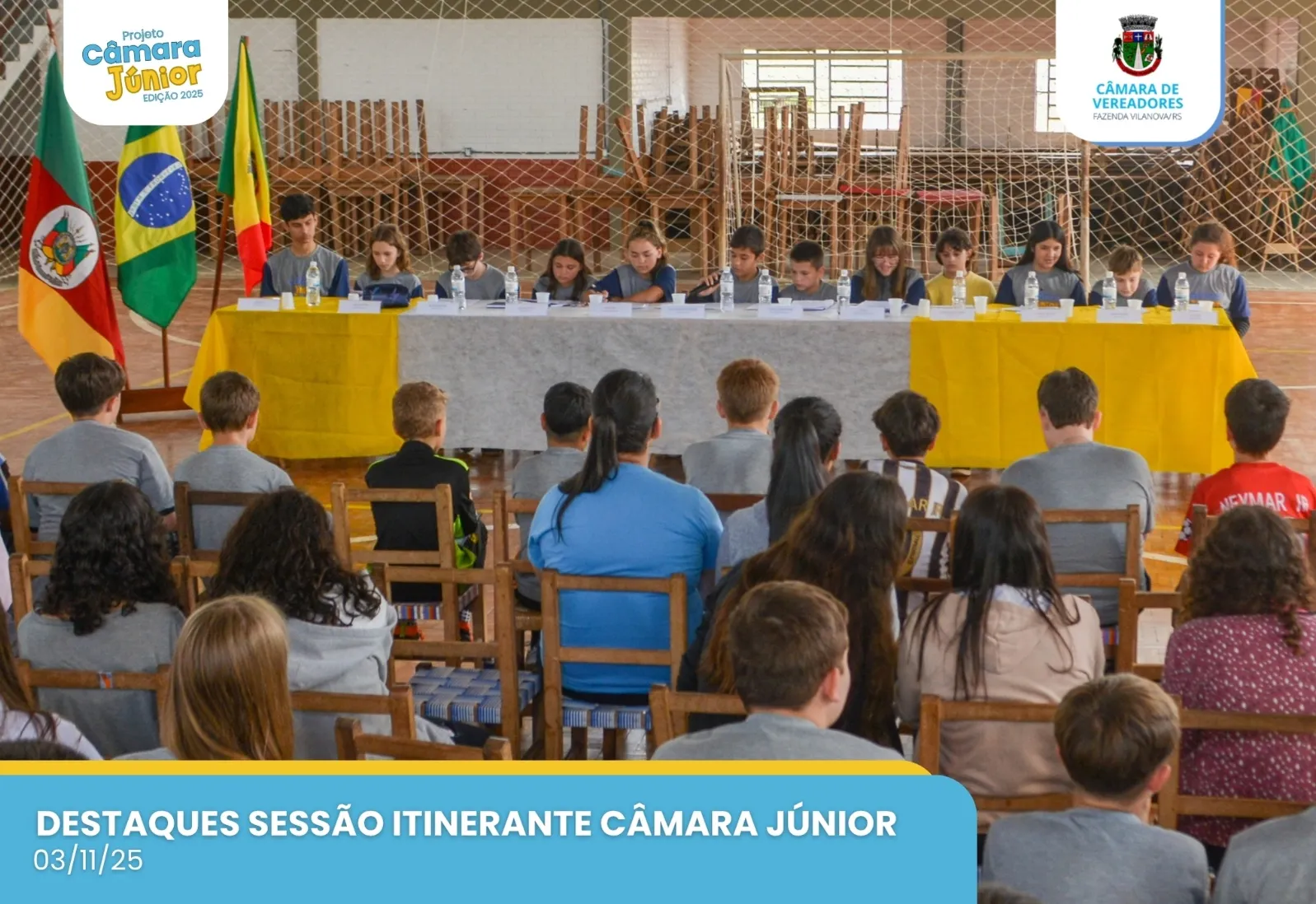 5º SESSÃO DA CÂMARA JÚNIOR DE 2025
