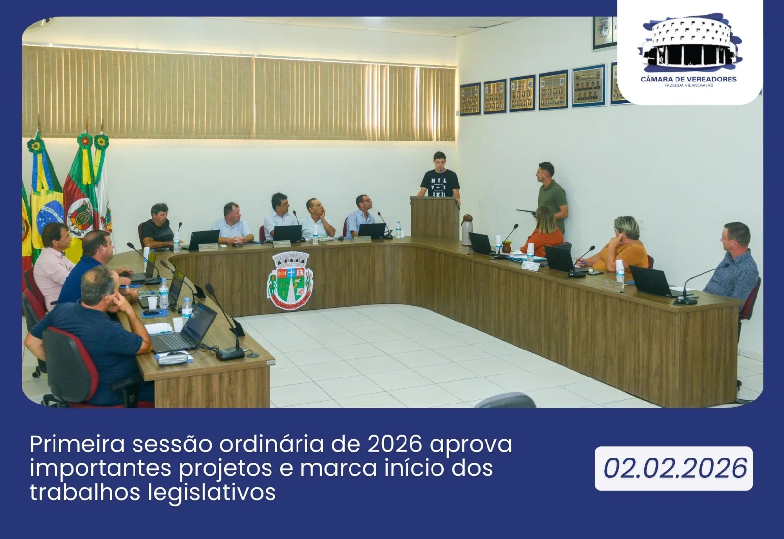 2ª SESSÃO DE 2026