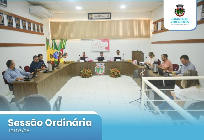 9ª SESSÃO ORDINÁRIA DE 2025