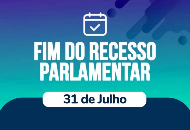 FIM DO RECESSO DE INVERNO