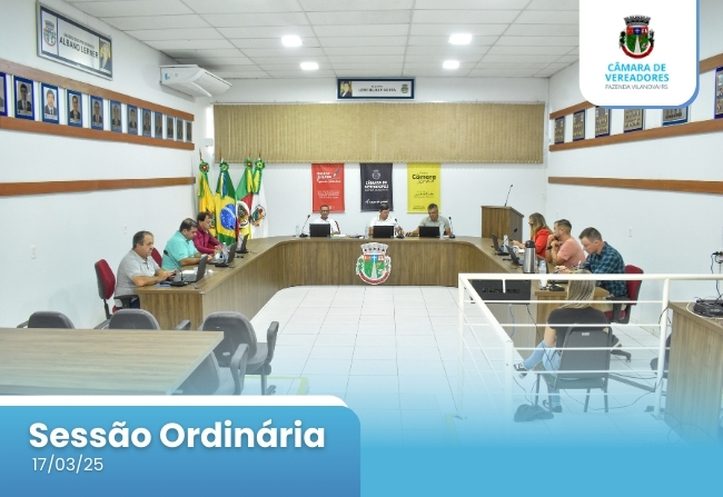 10ª SESSÃO ORDINÁRIA 